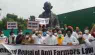 Delhi: Congress to protest in front of Gandhi statue in Parliament over farmers agitation, Pegasus issue