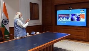 Tokyo Olympics 2021: PM Modi catches glimpses of Opening Ceremony, urges all to 'Cheer4India'