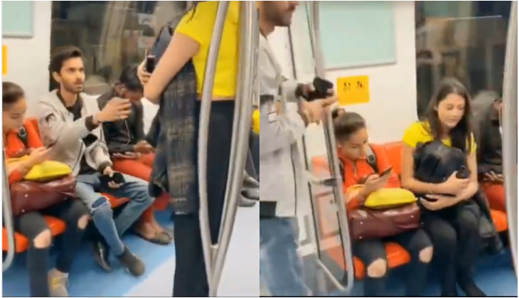Man offers seat to girl in metro; what happens next will surprise you!