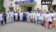 Hyderabad: Doctors hold protest after assault on colleague by COVID patient's kin