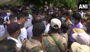 Assam-Mizoram dispute: Police stop Congress delegation at Dholai in Cachar district 