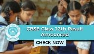CBSE 12th Board Exam Result 2021Declared: Intermediate results out; know where to check