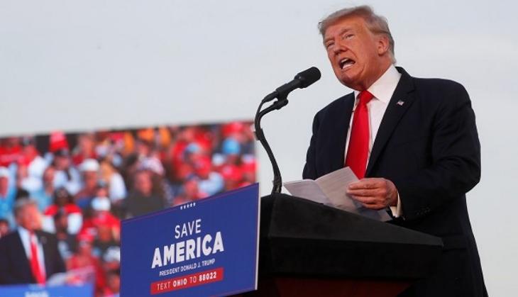 Donald Trump defends 'corrupt election' remark after release of justice department notes
