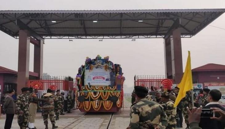 Haldibari-Chilahati rail: First goods train through revived link leaves for Bangladesh