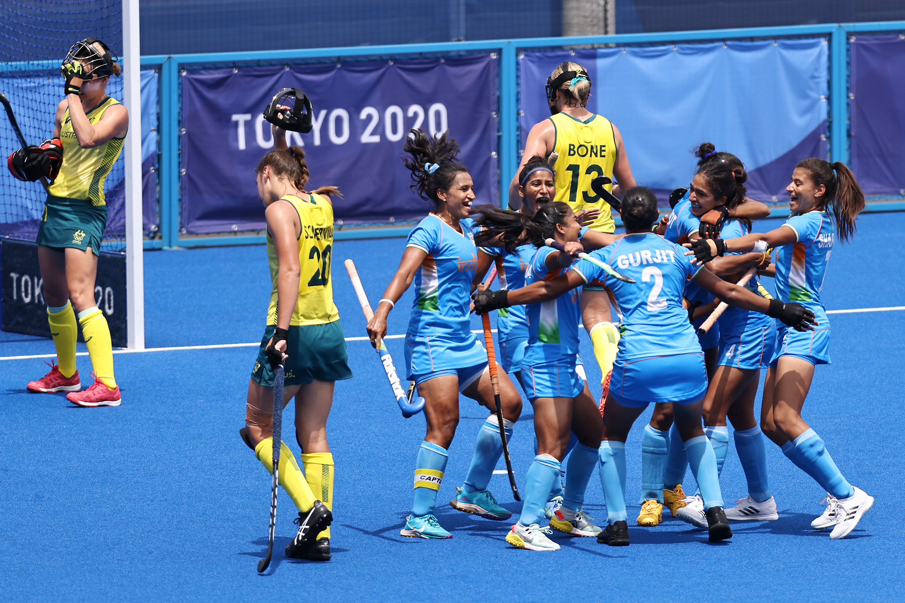Tokyo Olympics: Indian women's hockey team make history, beat Australia 1-0 to reach first-ever semi-final