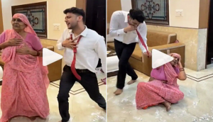 This dance video of 89-year-old dadi with her grandson will bring a smile on your face