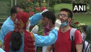 J-K govt sets up rapid antigen testing facility at entrance of Srinagar's Mughal Garden