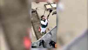 IAF helicopter airlifts MP home minister from flood-hit village in Datia