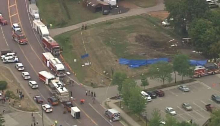 Single-engine plane crashes into house in Minnesota, several people dead