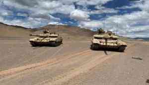 Indian Army tank regiments prepared for operations in high altitude areas of Eastern Ladakh
