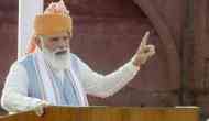 I-Day: PM Modi continues with flamboyant 'pagadi' tradition, sports Kolhapuri Pheta style safa with long trail