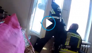 Incredible! Firefighter manages to catch a suicidal man mid-air; watch hair-raising video