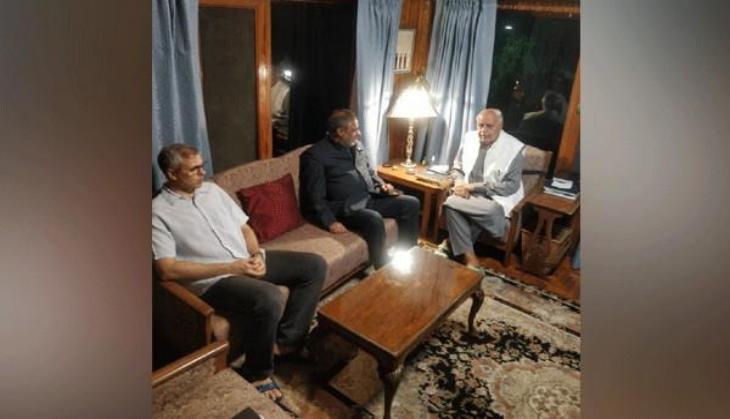 Anand Sharma discusses full statehood, early J-K Vidhan Sabha polls with Farooq, Omar Abdullah