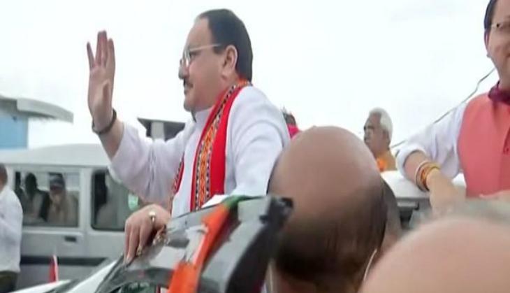 JP Nadda arrives in Dehradun for 2-day visit to Uttarakhand