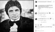 Big B shares words of wisdom with throwback picture from his younger days