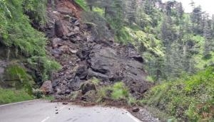 Himachal Pradesh: Landslide near Khalini road; no casualties reported 