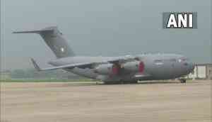 Repatriation flight from Kabul with 168 evacuees lands at Hindon IAF base
