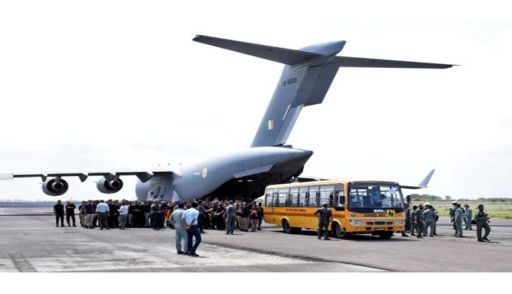 IAF repatriation flight with 168 people from Kabul on its way to Delhi: MEA  