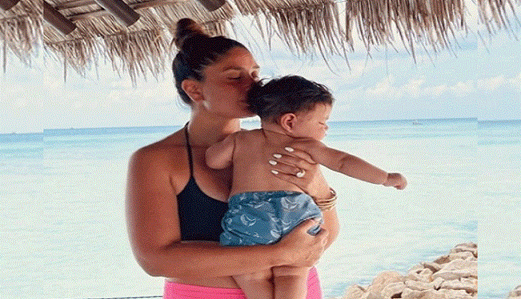 Kareena Kapoor Khan's son Jeh looks adorable in glimpse from his first Raksha Bandhan