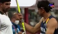Video of Neeraj Chopra taking back javelin from Arshad Nadeem goes viral