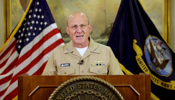 US Navy CNO Gilday pays tribute to soldiers killed in Kabul airport attack