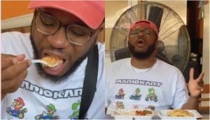 Man tries Indian food for the first time; his reaction wins Internet