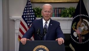 Joe Biden caught on live mic cussing news reporter, see viral video