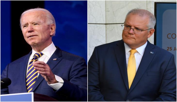 Joe Biden speaks with Australian PM Morrison, discusses Afghanistan, Quad