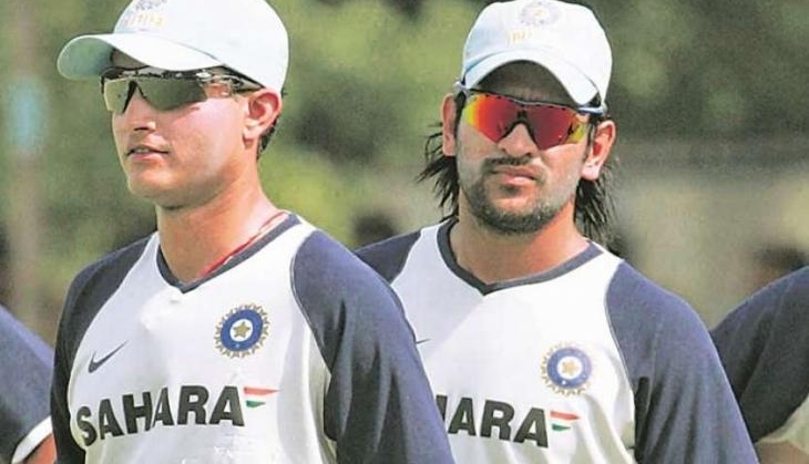 dhoni ganguly