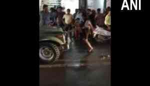 Gwalior Shocker: Drunk woman vandalises army vehicle on a busy road, video goes viral