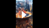 Shocking! Child sits in a pot of boiling water; spine-chilling video goes viral