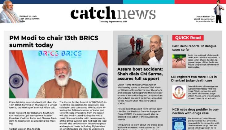9th September Catch News ePaper, English ePaper, Today ePaper, Online News Epaper