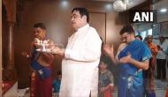 Ganesh Chaturthi 2021: Gadkari, Thackeray, Fadnavis celebrate festival with their families following COVID-19 protocols