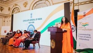 US: American born Sadhvi Bhagawati Saraswati shares her experience of spirituality