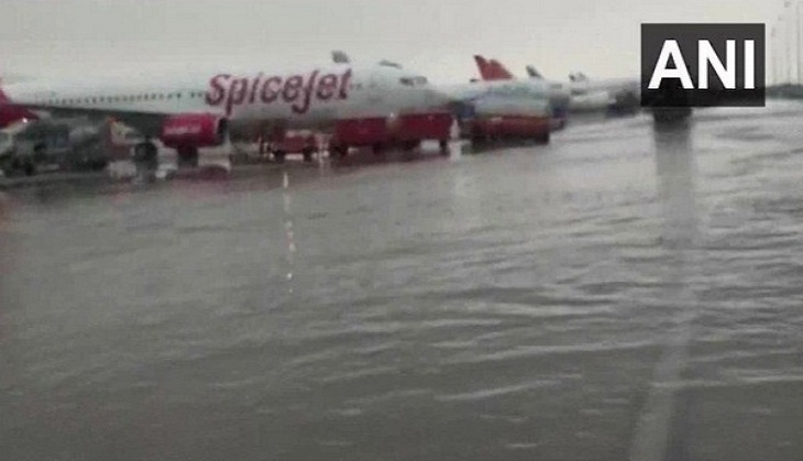 Delhi: Parts of IGI Airport waterlogged following heavy rains