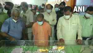 UP CM Yogi Adityanath reviews preparations for foundation stone laying of Mahendra Pratap Singh Varsity in Aligarh