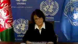 UN official meets Afghan interior minister Sirajuddin Haqqani, discusses humanitarian aid