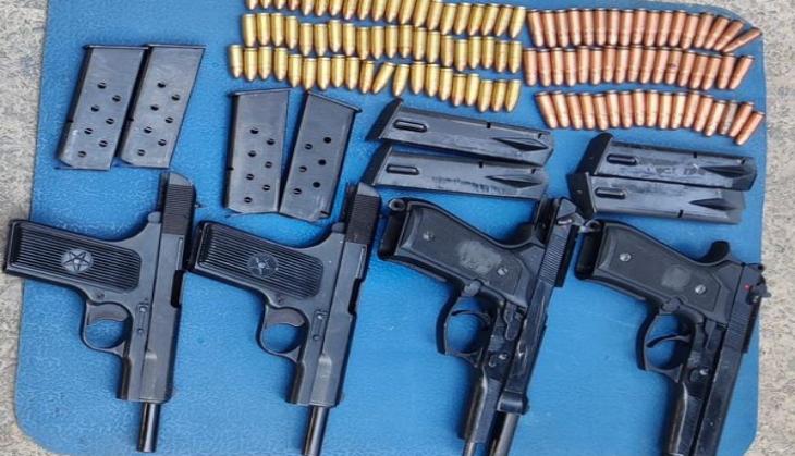 J-K: Arms, ammunition recovered by security forces in Pulwama