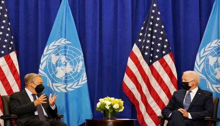 US President Biden meets Guterres, reaffirms 'strong partnership' between US, UN