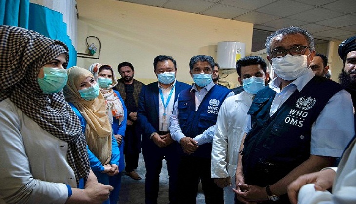 WHO chief warns Afghanistan's healthcare system on brink of collapse