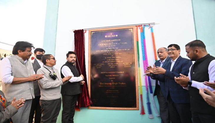 Anurag Thakur launches India's highest altitude transmitters to cover remote, border areas in Ladakh