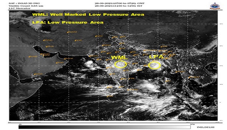 Cyclonic Gulab: IMD predicts heavy rainfall during next 2 days in districts  adjoining Jharkhand, West Bengal | Catch News