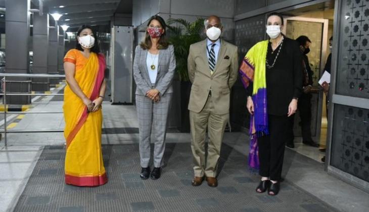 Colombian Vice President arrives in New Delhi, to hold bilateral discussions 