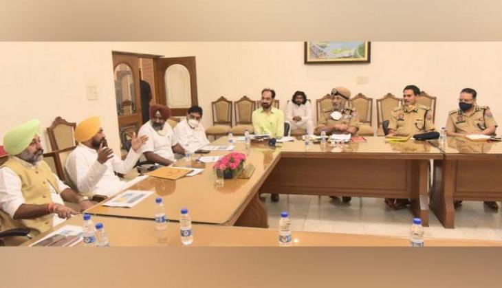Punjab CM's son seen at official security meeting, triggers row