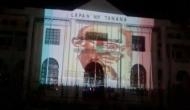 Gandhi Jayanti: Town Hall in Madagascar's capital lit up with Mahatma Gandhi's portrait