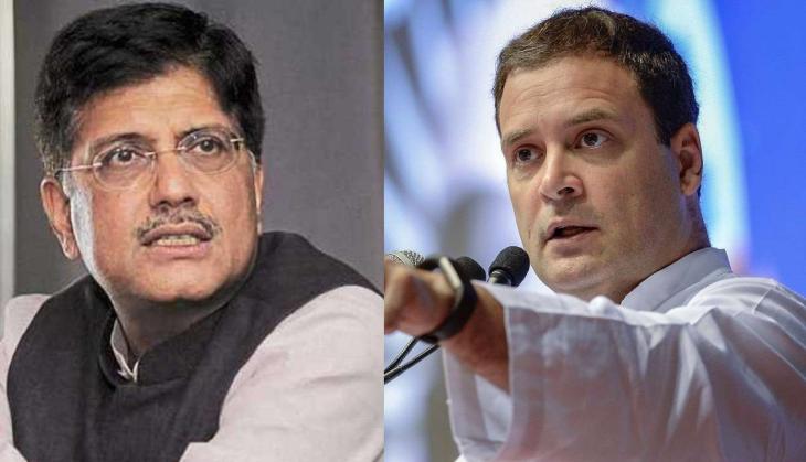 Piyush Goyal on Rahul Gandhi's attacks on BJP: Other than making caustic comments, there is hardly any agenda of nation-building