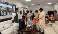 Sulochana Rawat, son, leave Congress, join BJP