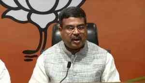 BJP stands like a rock with people of West Bengal, says Dharmendra Pradhan