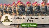 Indian Army Recruitment 2021: Huge vacancies released for unmarried Male Engineering Graduates; check other details