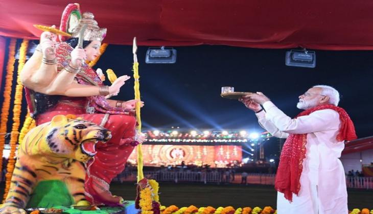 PM Modi prays for success, prosperity on 2nd day of Navratri
